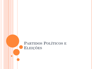 Partidos Políticos e Eleições