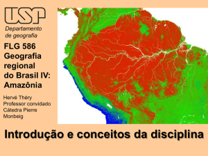 Slide 1 - Departamento de Geografia