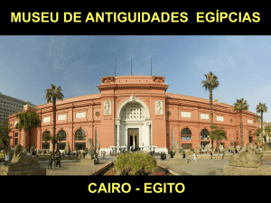 MUSEU DE ANTIGUIDADES EGÍPCIAS
