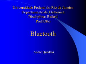 Bluetooth - GTA UFRJ