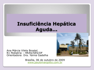 Insuficiência Hepática Aguda