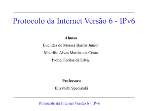 Seguran&ccedil;a no IPv6