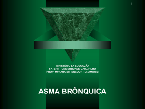 asma brônquica