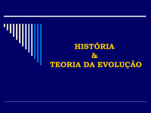 História e Teoria da Evolução II - SOL