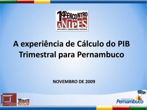 Slide 1 - Governo do Estado de Pernambuco