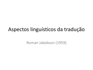 Jakobson Arrojo ppt Arquivo