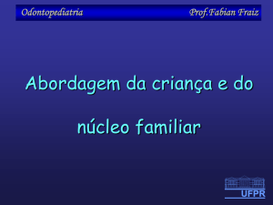 Odontopediatria Prof.Fabian Fraiz