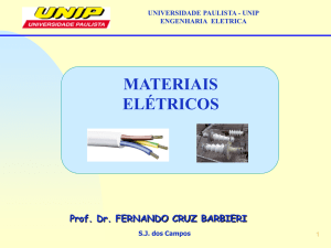 Materiais elétricos - Professor Barbieri