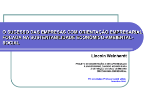Slide 1 - Lincoln Weinhardt Consulting