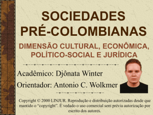 sociedades pré-colombianas