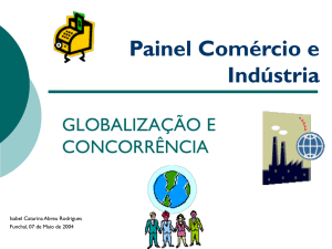 Globalização e Concorrência - Isabel Catarina Rodrigues