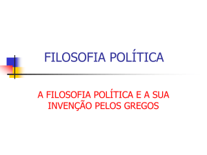 FILOSOFIA POLÍTICA