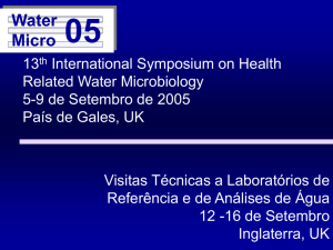 International Symposium on HealthRelated Water Microbiology
