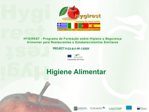 Higiene Alimentar