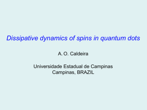 Microscopic dissipative spin dynamics