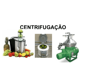 centrifugação