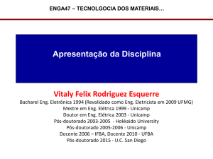 Slide 1 - DEE UFBA