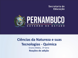 QUÍMICA, 3ª Ano do Ensino Médio