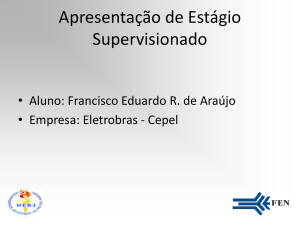 Apresentação Francisco Eduardo R. De Araújo