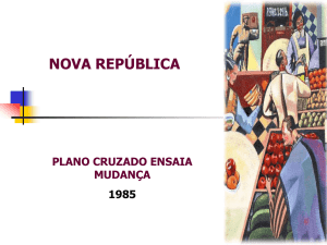 A Nova República -Década 80 - Professor Francisco Salles