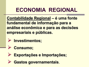 economia regional - Professor Francisco Salles Marques