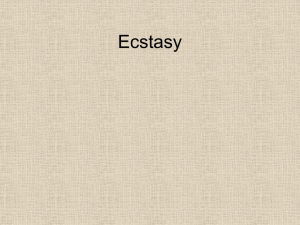 Ecstasy - 3Bestadosdapercepcao