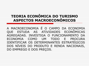 impactos econômicos do turismo