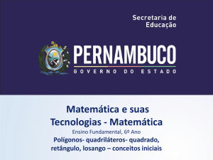 Matemática, 6º Ano do Ensino Fundamental