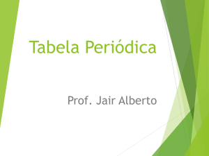 Tabela Periódica