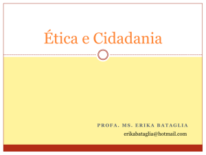 Ética e Cidadania