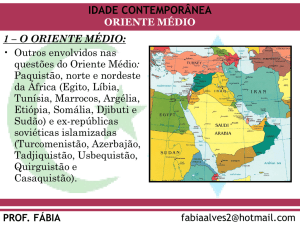 o oriente médio