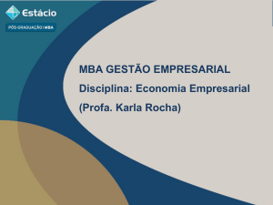 Apresentação Aula Economia Empresarial