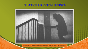 Teatro Expressionista - Claretiano