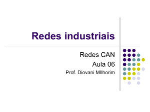 Redes CAN - Professor Diovani