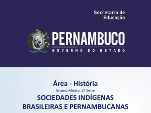 Sociedades indígenas brasileiras e pernambucanas (Fulni