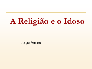 A Religião e o Idoso