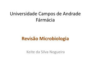Universidade Campos de Andrade Fármácia Revisão Microbiologia