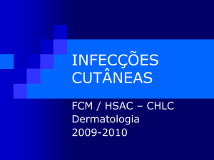 infecções cutâneas