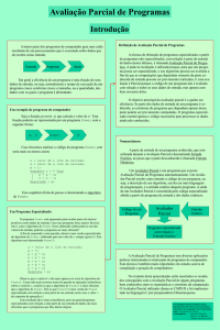 Avaliação Parcial de Programas