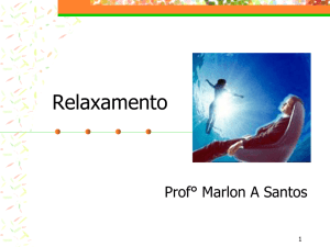 Relaxamento - Professor Marlon