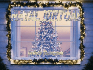 Natal virtual - Letícia Thompson