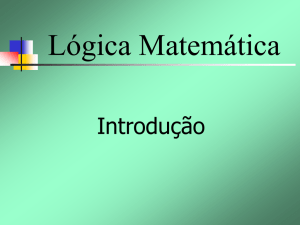 LÓGICA MATEMÁTICA>>> Slides Parte 1
