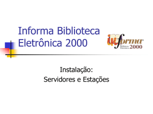 Informa Biblioteca Eletrônica 2000