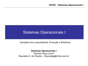 FATEC - Sistemas Operacionais I