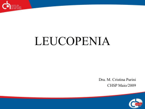 49 • Leucopenia