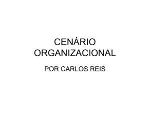 CENÁRIO ORGANIZACIONAL