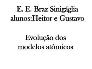 EE Braz Sinigáglia alunos:Heitor e Gustavo Evolução dos modelos