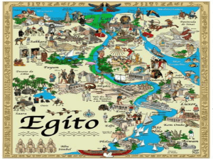 o Alto Egito (região do vale) e o Baixo Egito região do Delta do Nilo