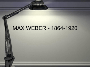 Max Weber - nilson.pro.br