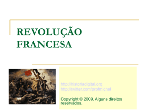 revolução francesa - Escola Vila Prado